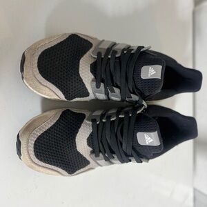 adidas ultra boost Black and Tan Sneakers with Breathable Mesh